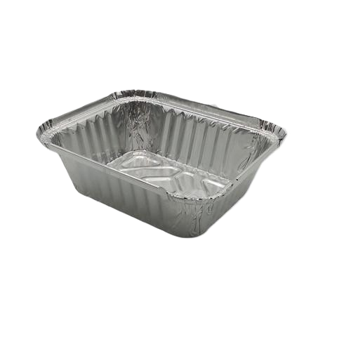 Alu Schale eckig 450ml - 100 St.