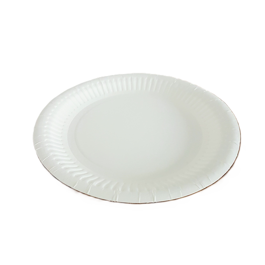 Pappteller rund 20cm weiss - 1000 St.