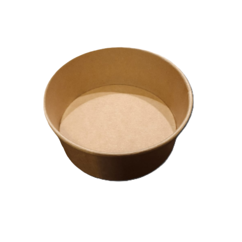 Papier Salatschale braun, klein 750ml - 50 St.