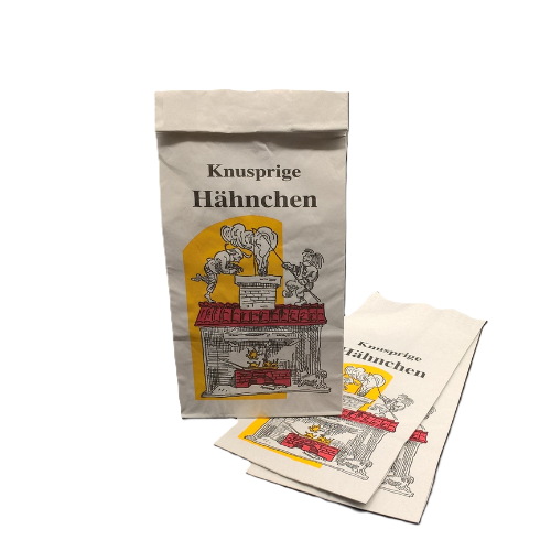 Hähnchenbeutel ½  3-lag mit Alu - 100 St.