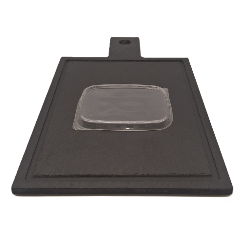 Deckel eckig klar 108x82mm - 1.000 St.