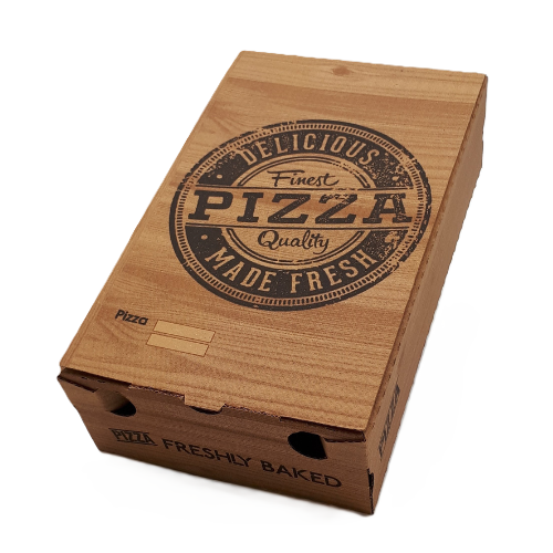 Calzone-Karton 27x17x7cm Design  STEMPEL - 100 St.