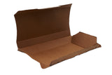 Baguette-Karton 21x11x6cm Design HOLZ - 100 St.