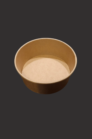 Papier Salatschale braun, klein 750ml - 50 St.