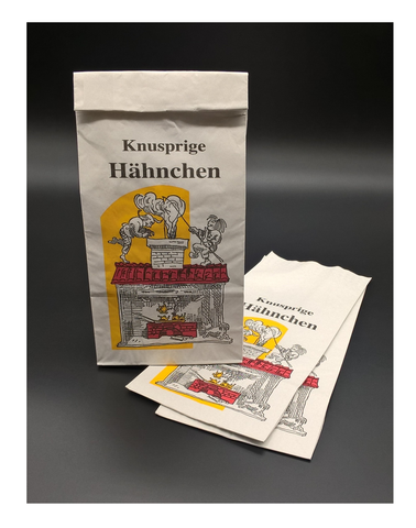 Hähnchenbeutel ½  3-lag mit Alu - 100 St.